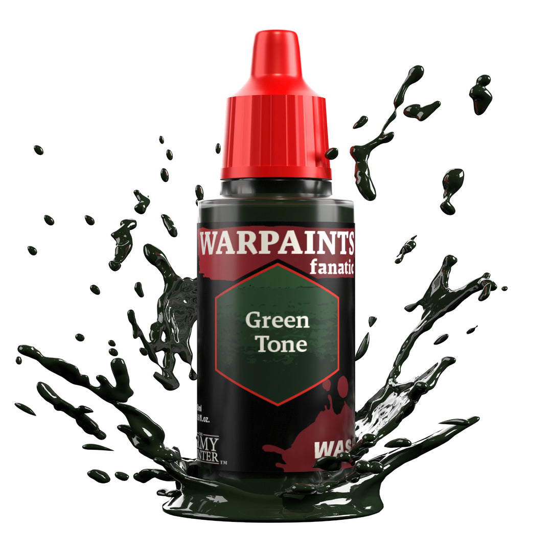 Warpaints Fanatic Wash: Green Tone (The Army Painter) (WP3208P) (208)