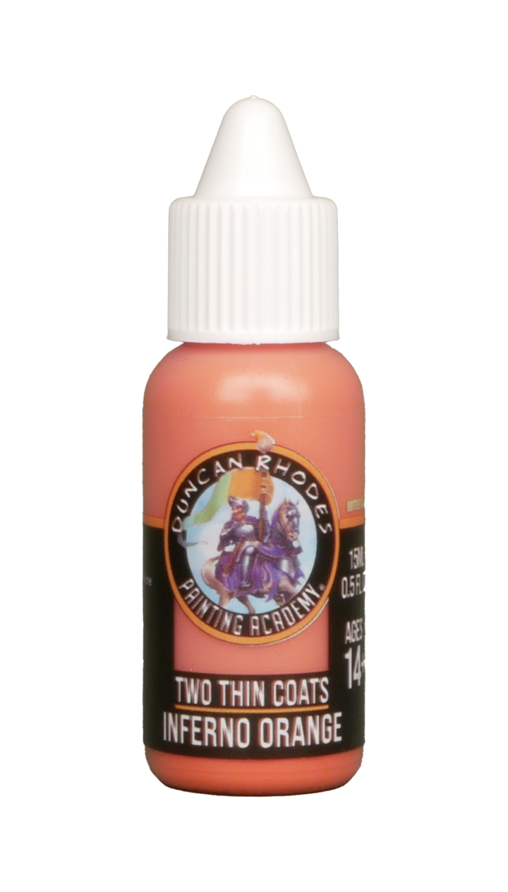 Two Thin Coats: Inferno Orange (12)