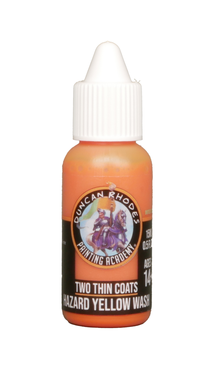 Two Thin Coats: Hazard Yellow Wash (134)