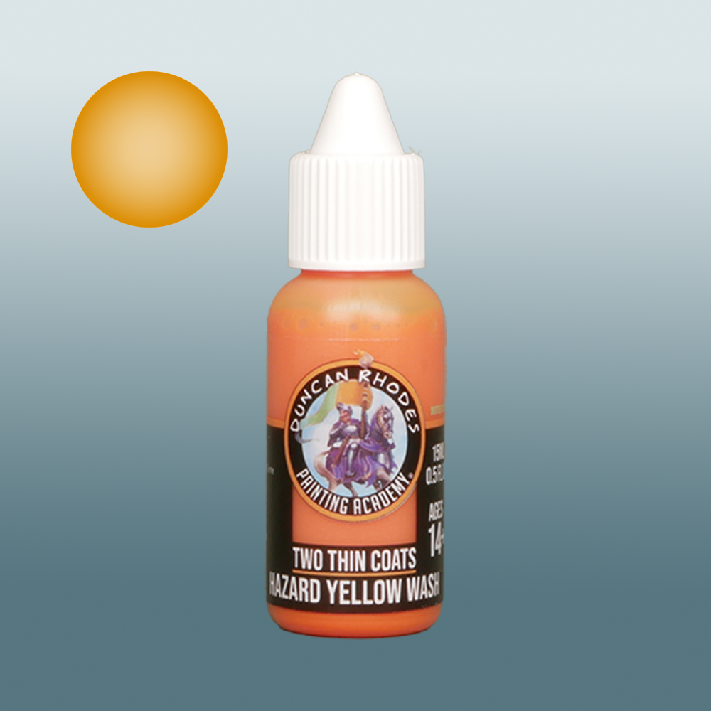 Two Thin Coats: Hazard Yellow Wash (134)