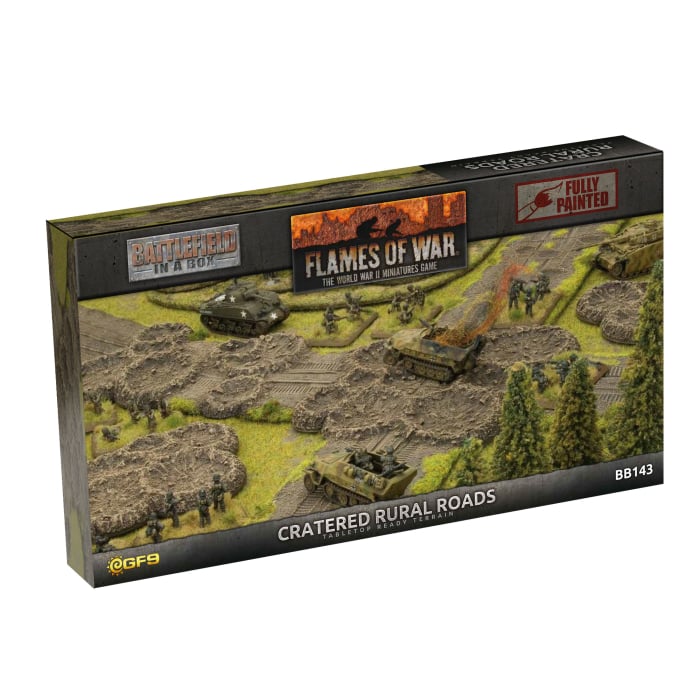 Battlefield in a Box: Cratered Rural Roads (BB143)