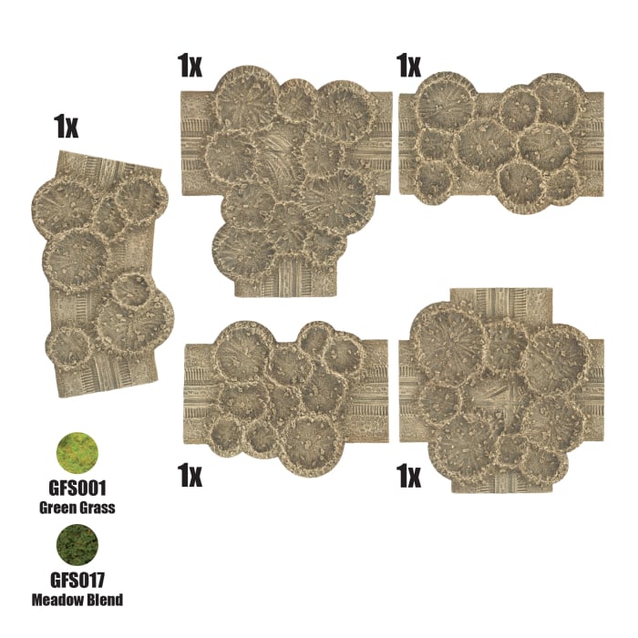 Battlefield in a Box: Cratered Rural Roads (BB143)