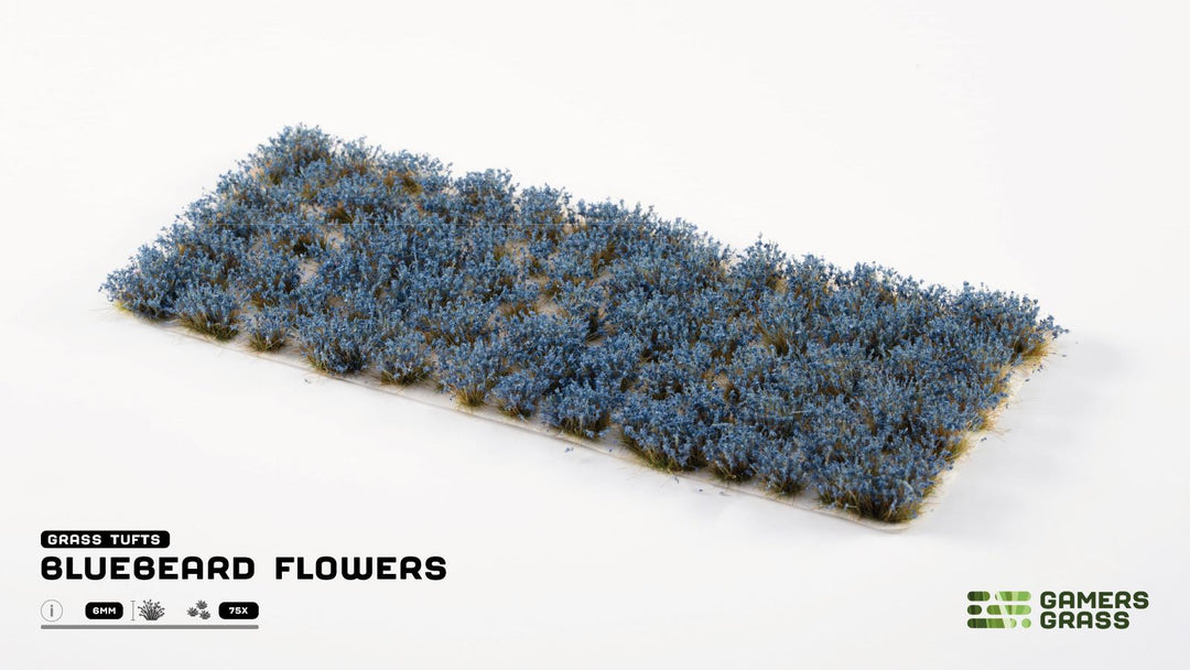 GamersGrass Bluebeard Flowers