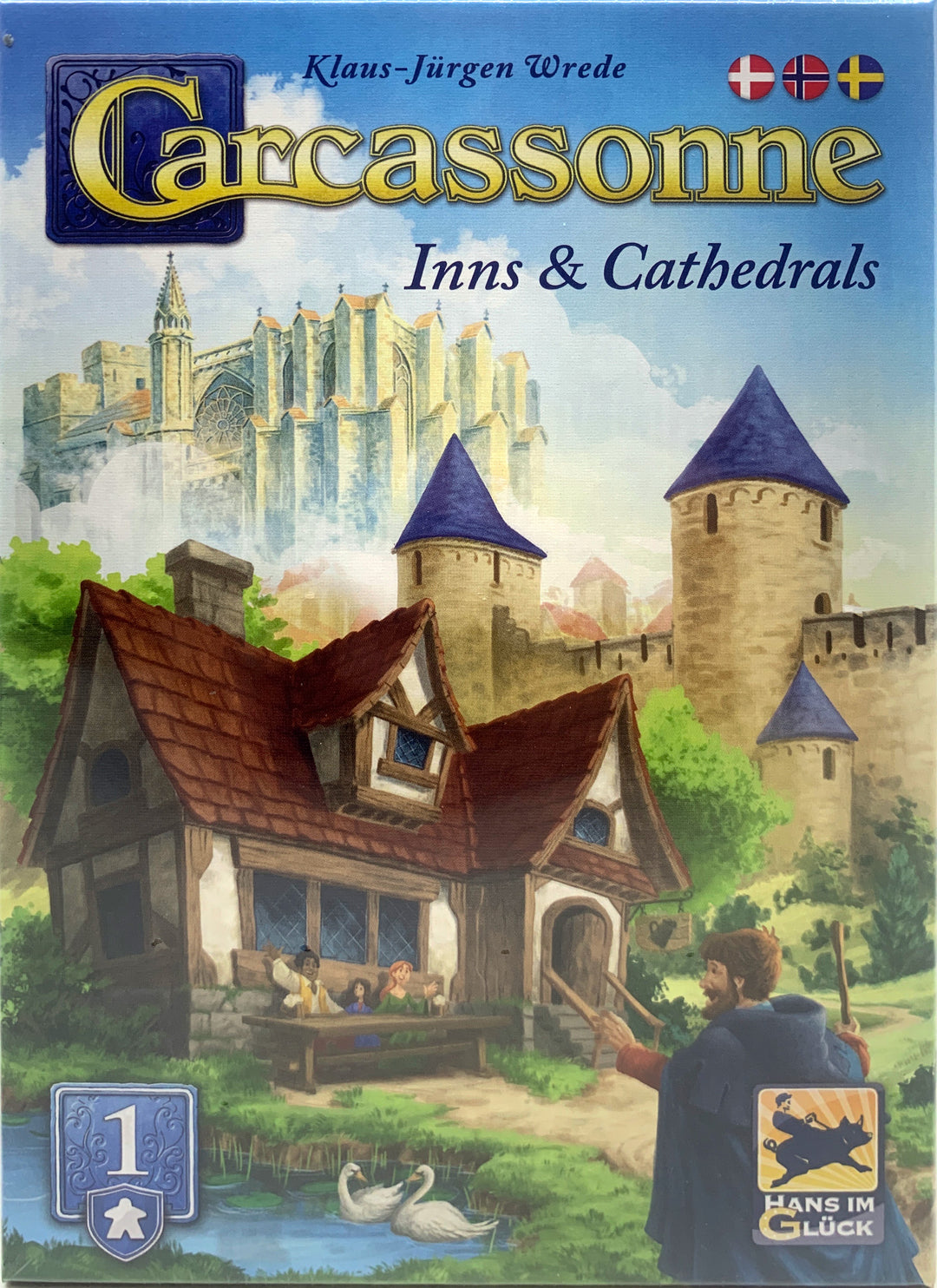 Carcassonne: Expansion 1 Inns & Cathedrals (2025) (nordisk)