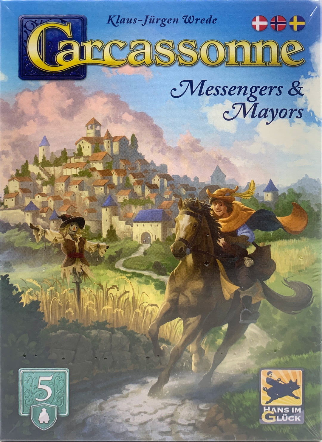 Carcassonne: Expansion 5 Messengers & Mayors (2025) (nordisk)