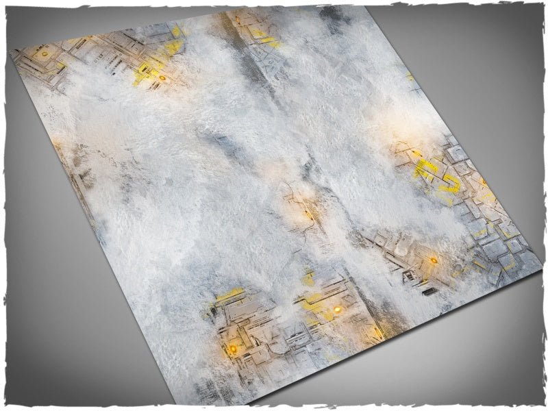 Gaming mat - Coldstorm (90x90 cm) (Deep-Cut Studio)