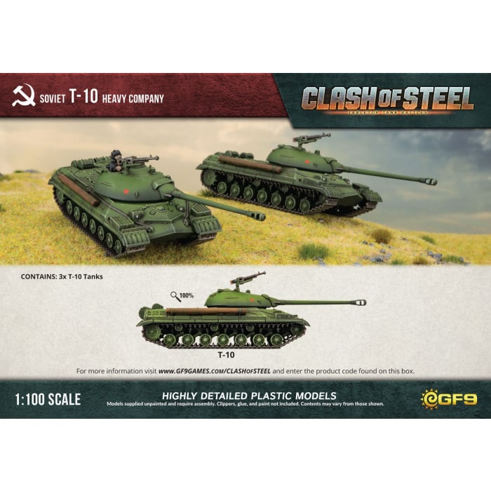 Clash of Steel: T-10 Heavy Company (CSS08)