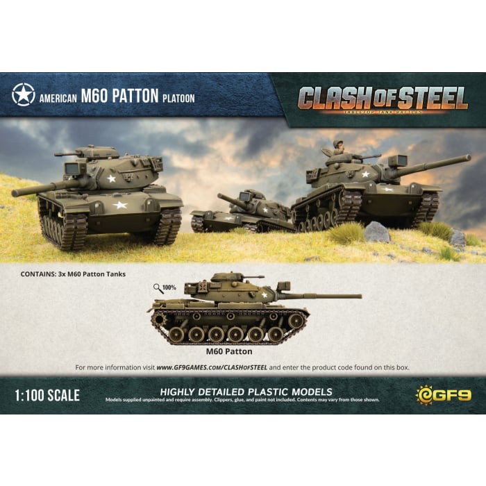 Clash of Steel: M60 Patton Platoon (CSU11)
