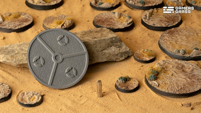 GamersGrass Deserts of Maahl Bases, Round 60mm (x2)