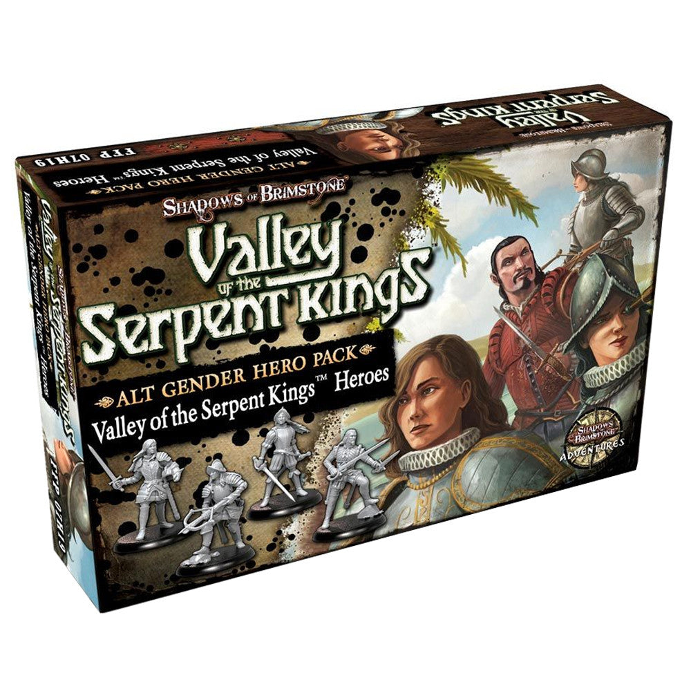 Shadows of Brimstone: Valley of the Serpent Kings – Alt Gender Hero Pack