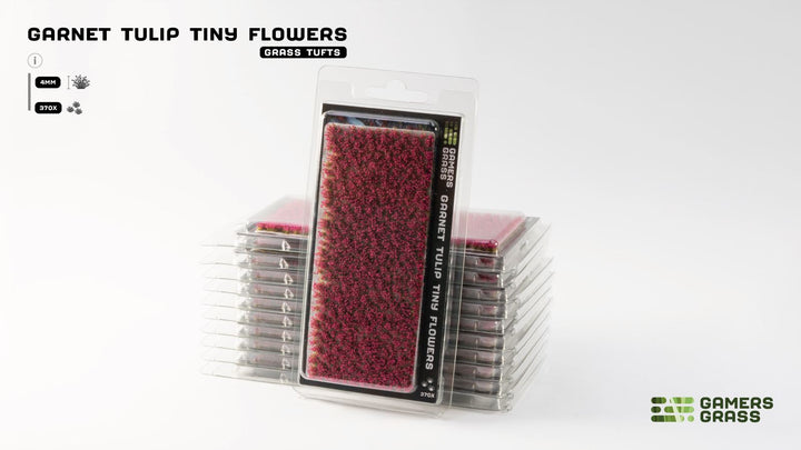 GamersGrass Garnet Tulip Tiny Flowers