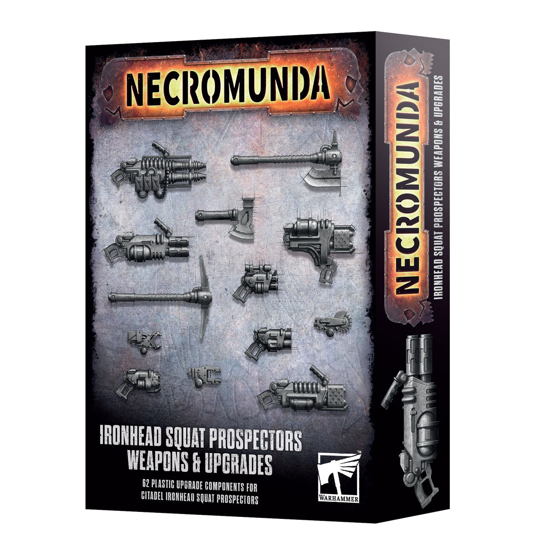 Necromunda: Ironhead Squat Prospectors - Weapons & Upgrades