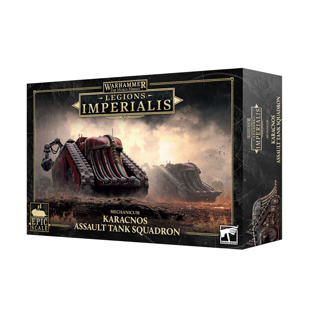Warhammer Horus Heresy: Legions Imperialis - Mechanicum Karacnos Assault Tank Squadron