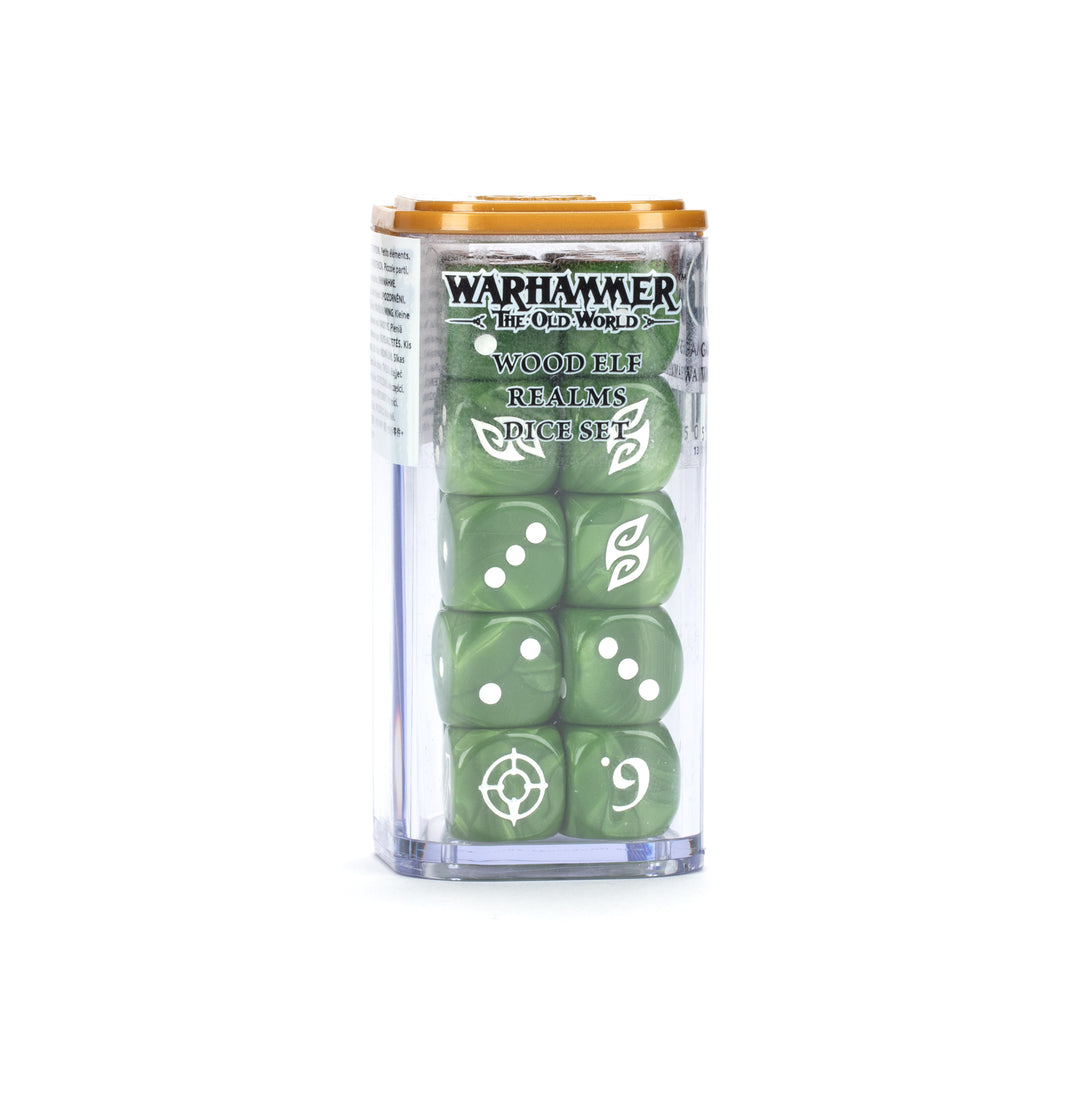 Warhammer: The Old World - Wood Elf Realms Dice Set