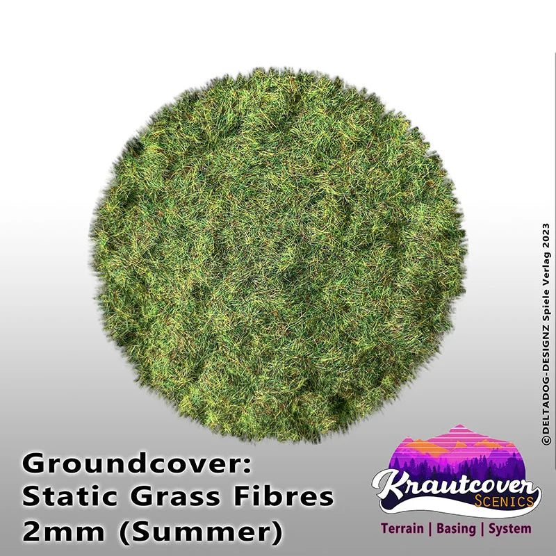 Krautcover: Groundcover - Static Grass Summer 2mm (140ml)