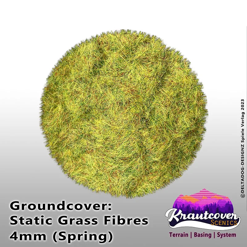 Krautcover: Groundcover - Static Grass Spring 4mm (140ml)