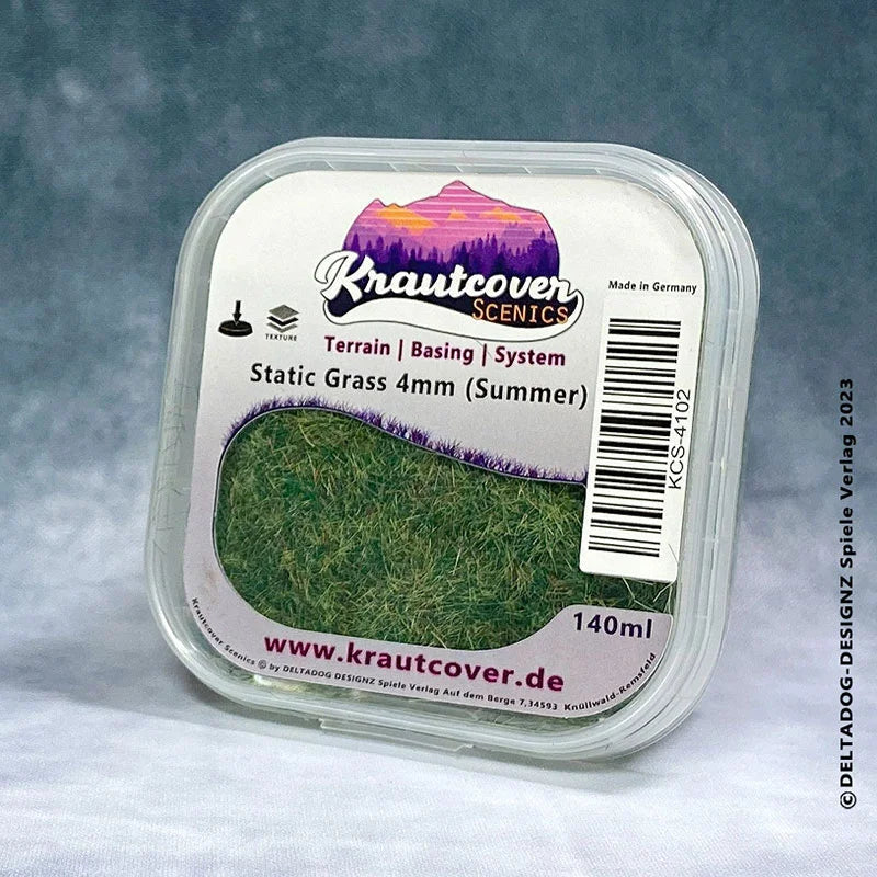 Krautcover: Groundcover - Static Grass Summer 4mm (140ml)