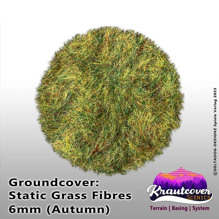 Krautcover: Groundcover - Static Grass Autumn 6mm (140ml)