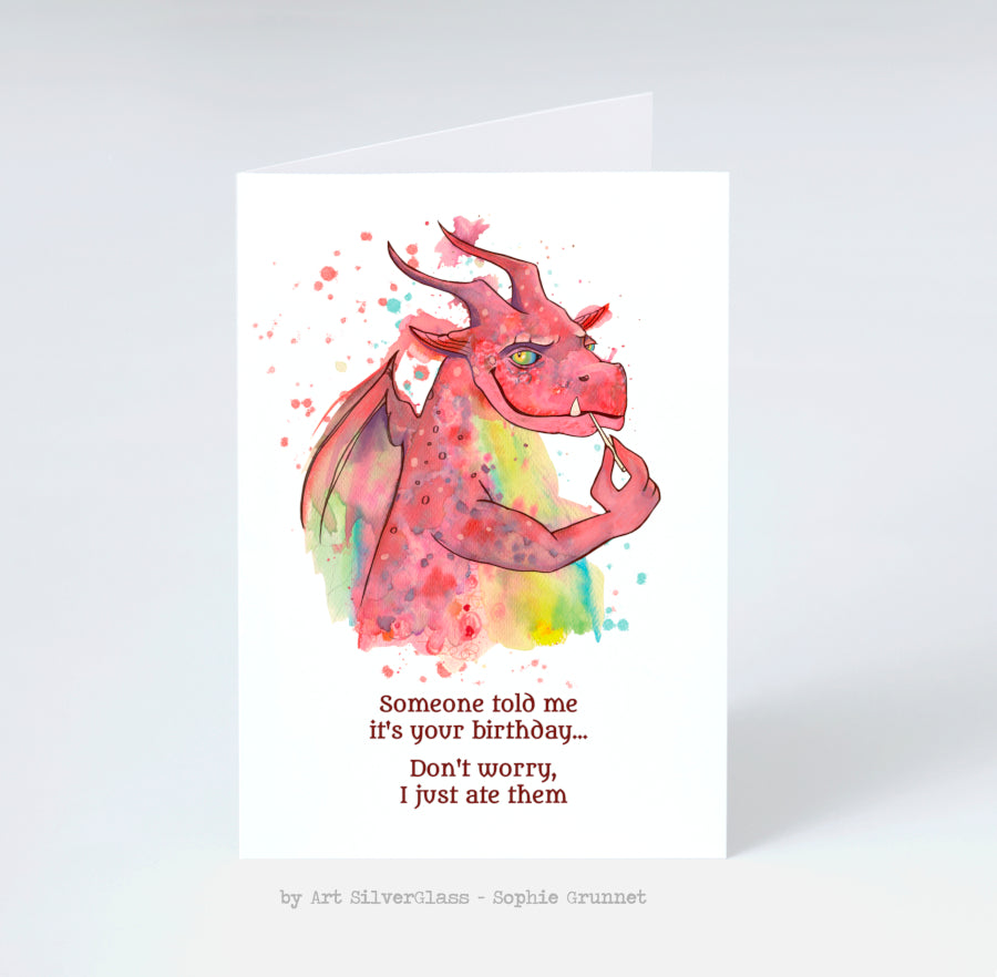 Greeting Card: Someone told me it's your birthday...