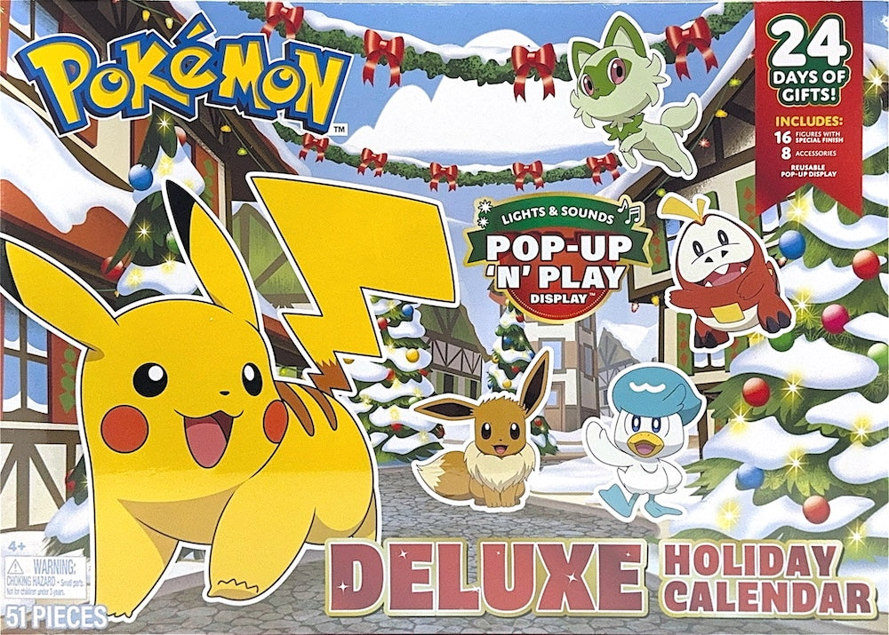 Pokemon Battle Figures Deluxe Advent Calendar