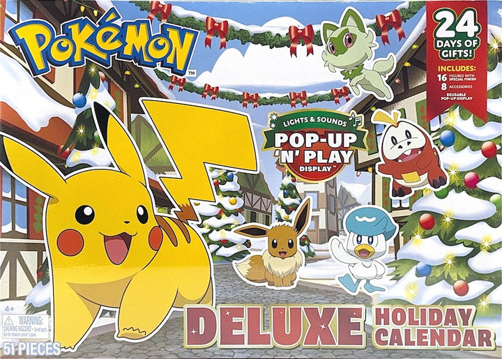 Pokemon Battle Figures Deluxe Advent Calendar