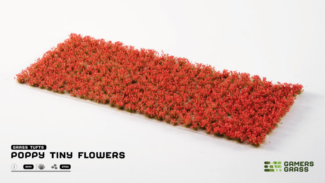 GamersGrass Poppy Tiny Flowers