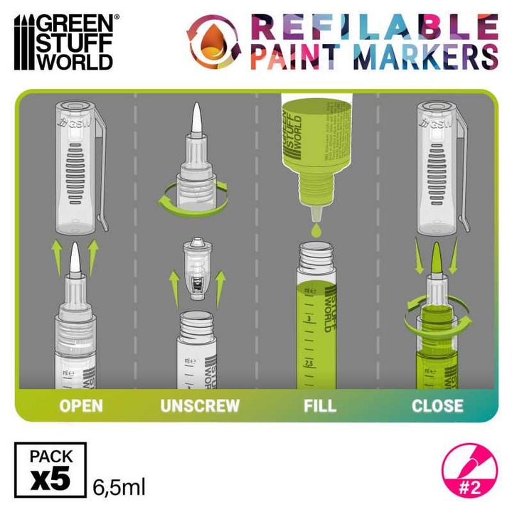 Refillable paint pen 2 (Green Stuff World)