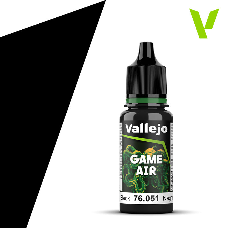 Vallejo Game Air: Black (76.051) (51)