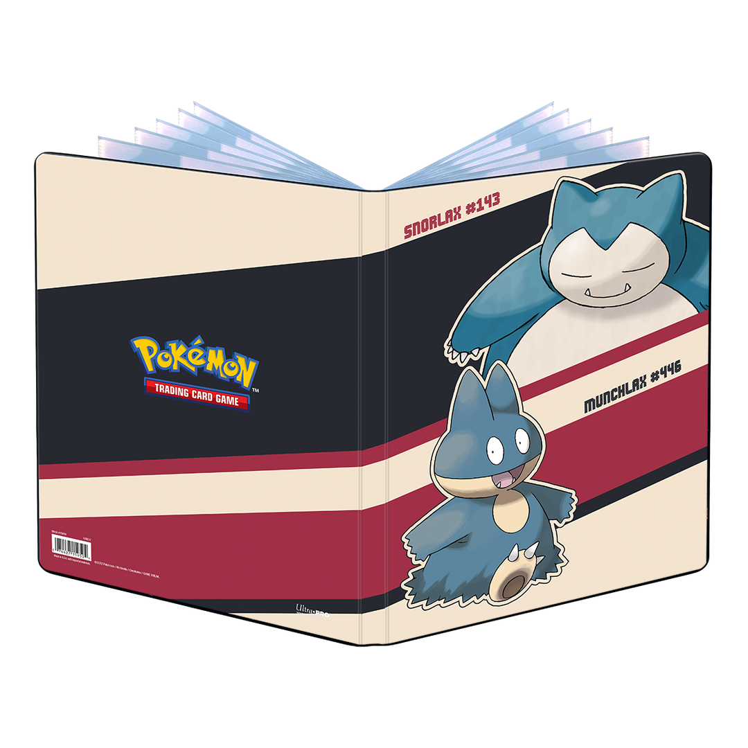 Snorlax and Munchlax 9-Pocket Portfolio for Pokémon (Ultra PRO)