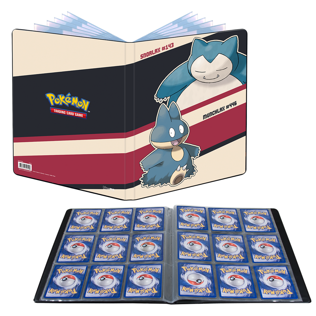Snorlax and Munchlax 9-Pocket Portfolio for Pokémon (Ultra PRO)
