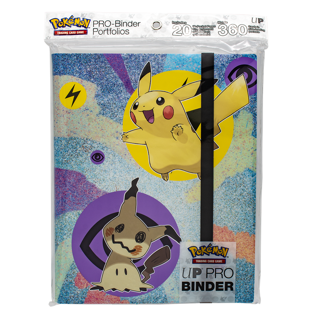 Pikachu & Mimikyu 9-Pocket PRO-Binder for Pokémon (Ultra PRO)