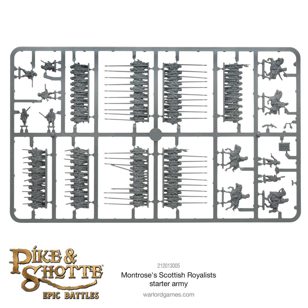 Pike & Shotte Epic Battles: Montrose's Scottish Royalists Starter Army
