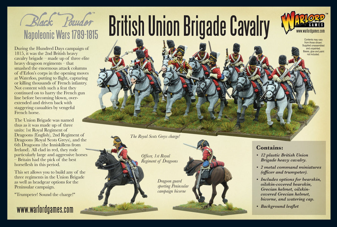 Black Powder: British Union Brigade Cavalry