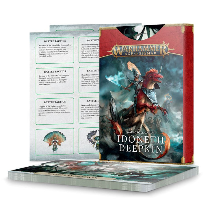 Warhammer Age of Sigmar: Idoneth Deepkin Warscroll Cards (9th)