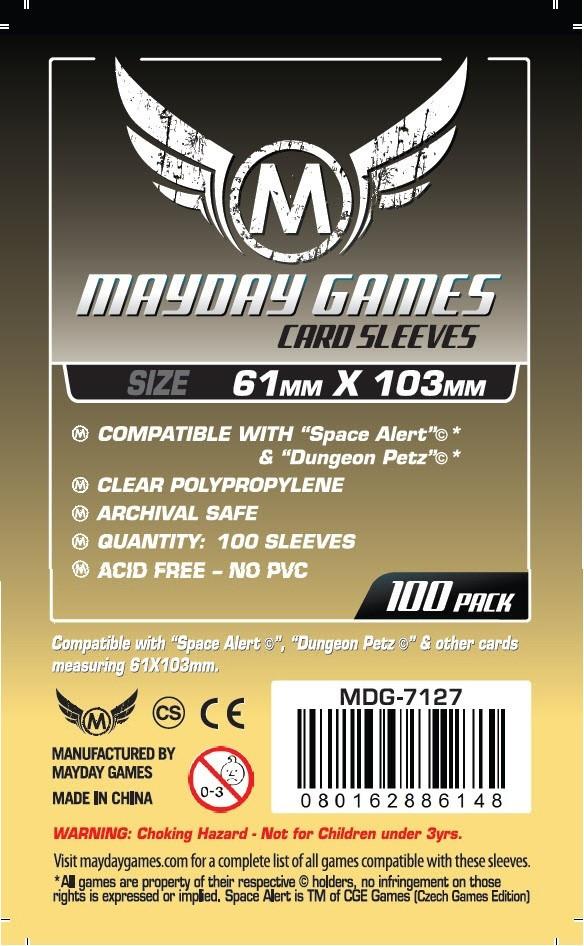 Mayday Games Standard-kvalitet kortlommer