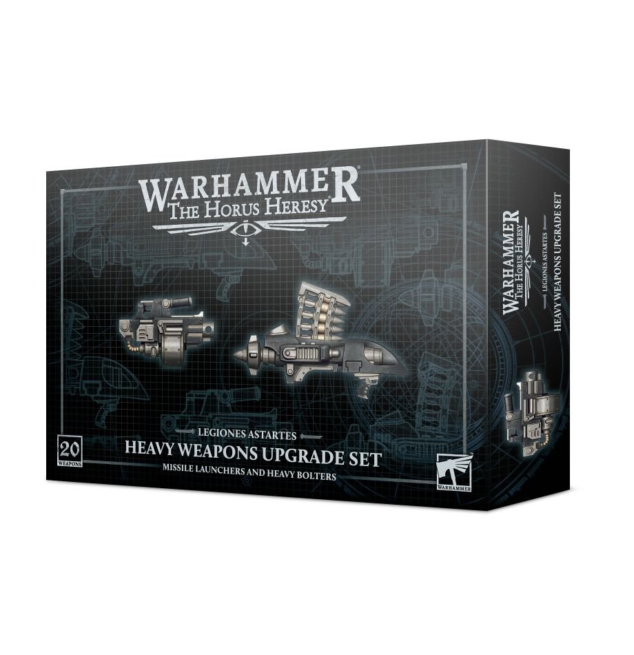 Warhammer Horus Heresy: Heavy Weapons Upgrade Set – Missile Launchers and Heavy Bolters