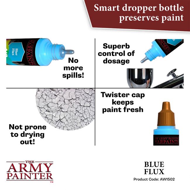 Warpaints Air Fluorescent: Blue Flux (The Army Painter) (AW1502) (95)