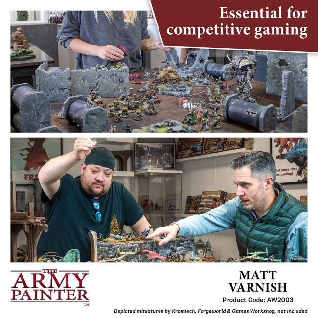 Warpaints Air Accessories: Matt Varnish, 100 ml (The Army Painter) (AW2003)