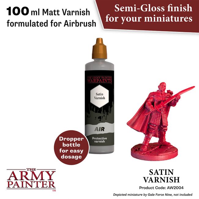 Warpaints Air Accessories: Aegis Suit Satin Varnish, 100 ml (The Army Painter) (AW2004)