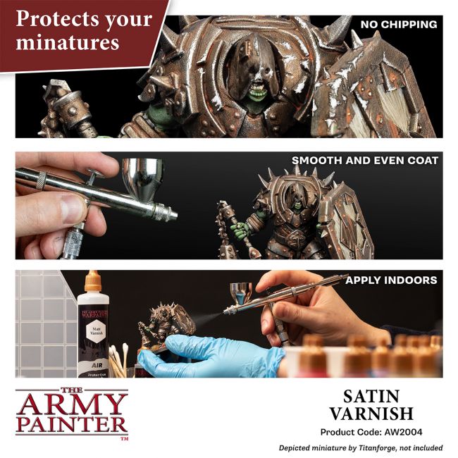 Warpaints Air Accessories: Aegis Suit Satin Varnish, 100 ml (The Army Painter) (AW2004)