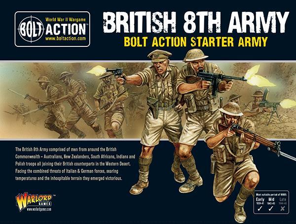 Bolt Action: 8th Army starter army