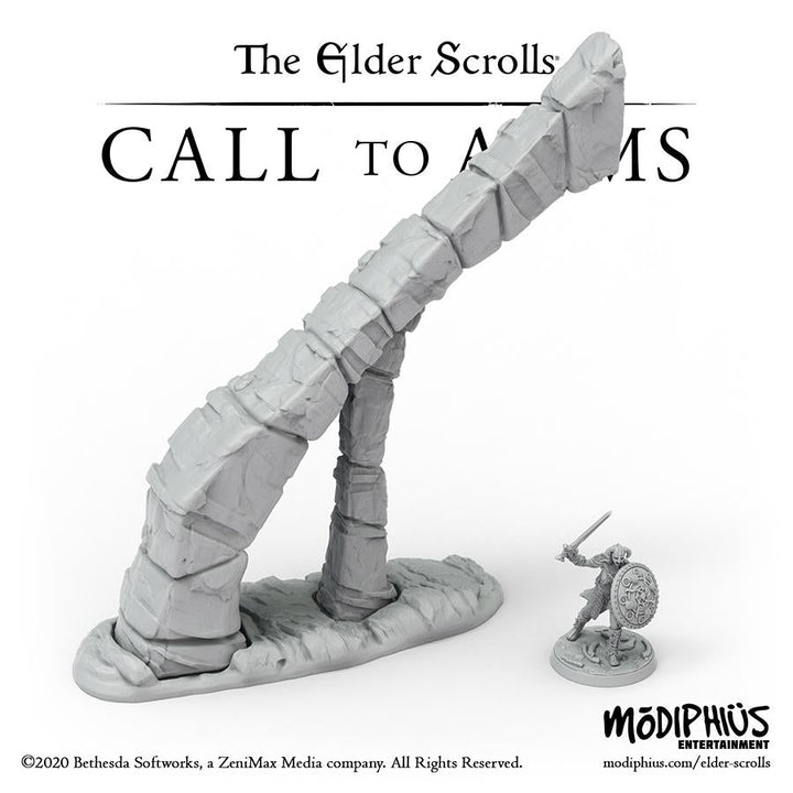 The Elder Scrolls: Call to Arms - Nord Tomb Arches Terrain Set