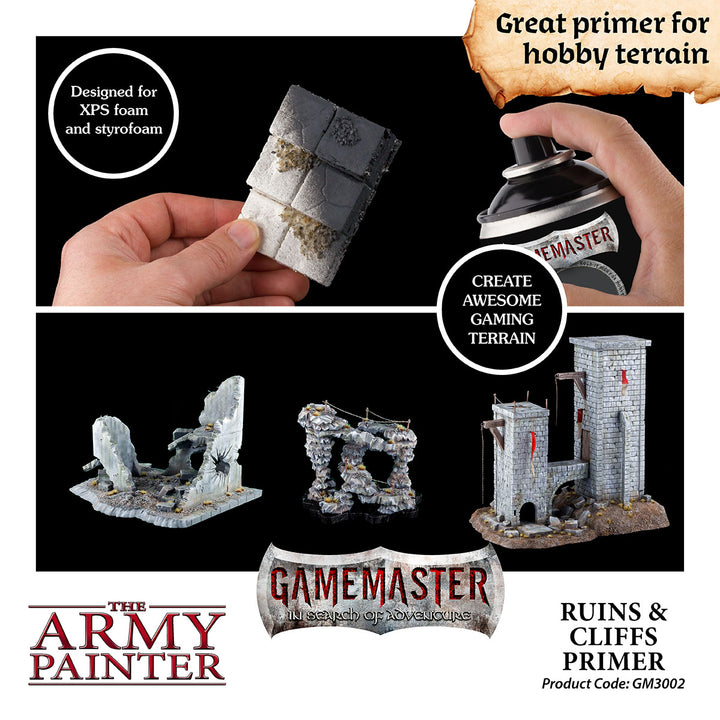 GameMaster Ruins & Cliffs Terrain Primer (The Army Painter) (GM3002)