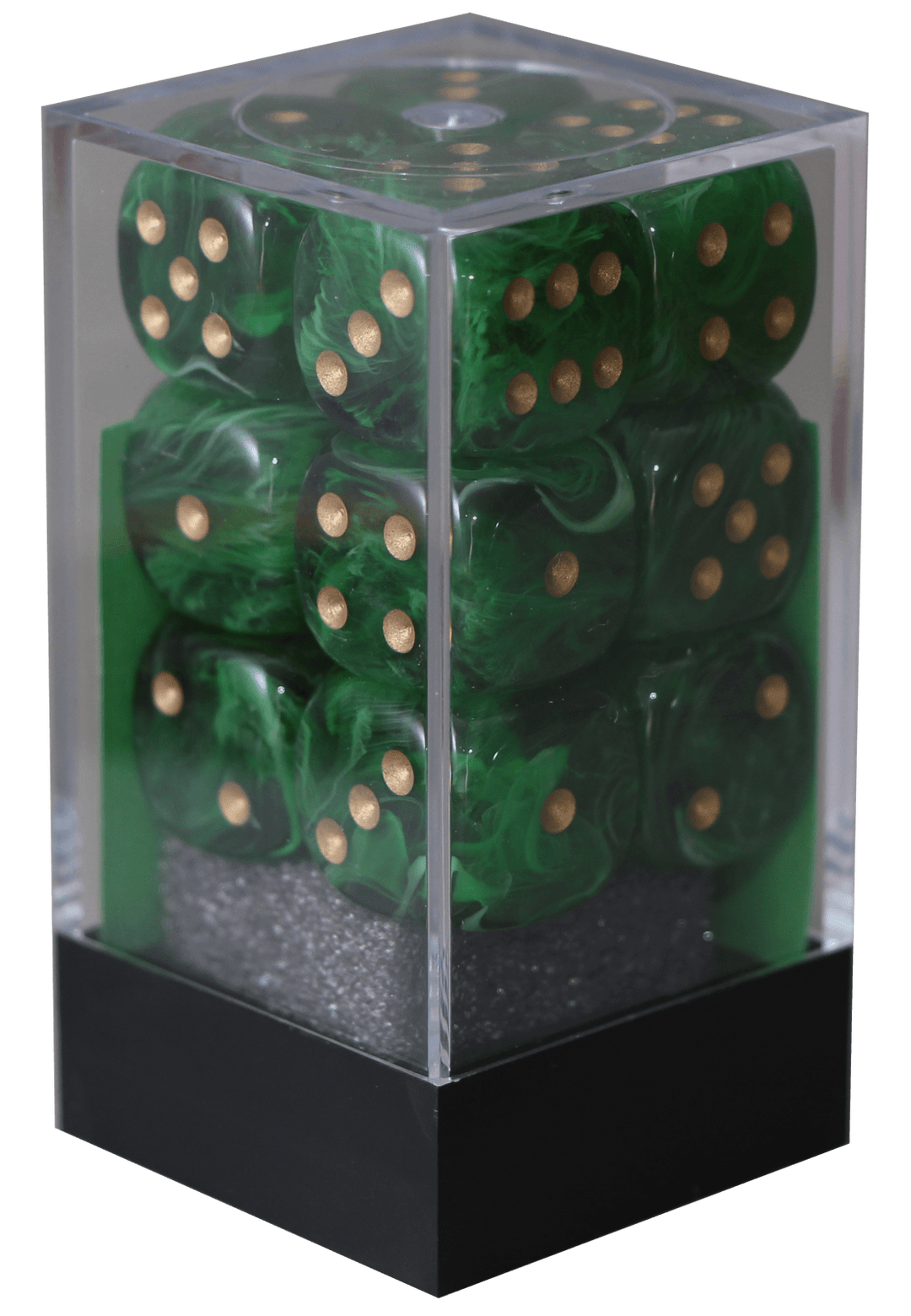 Vortex 16mm D6 Green/gold (Chessex) (27635)