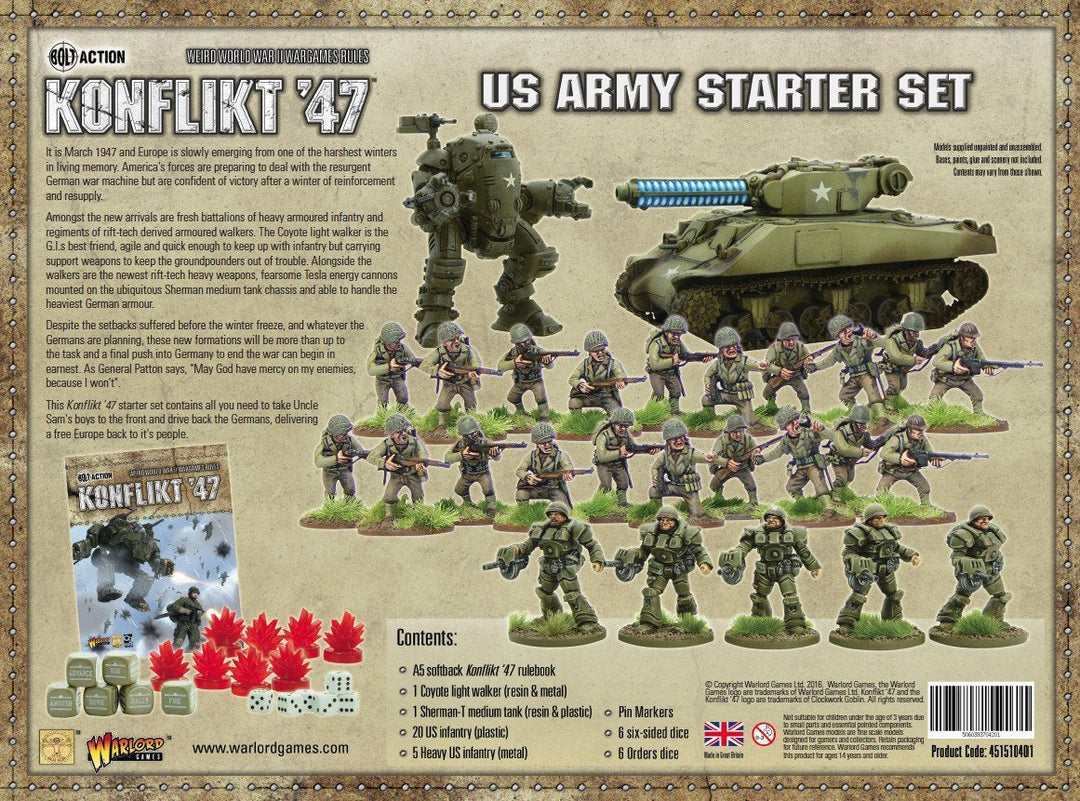 Konflikt '47: US Army Starter Set