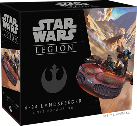 Star Wars: Legion – X-34 Landspeeder Unit Expansion