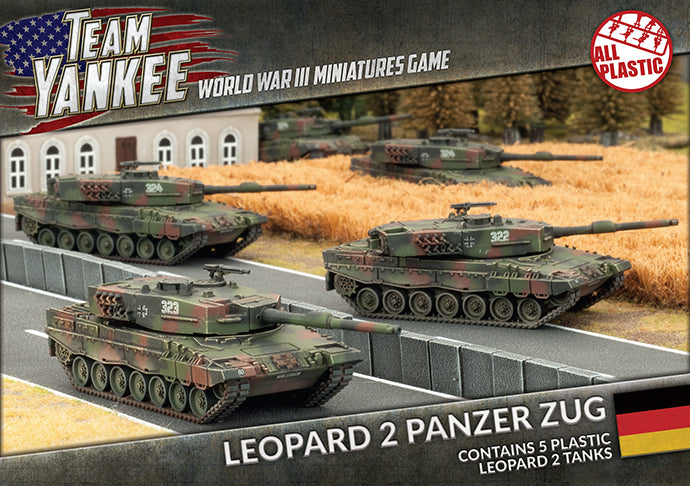 World War III: Leopard 2 Panzer Zug (Plastic) (TGBX01)