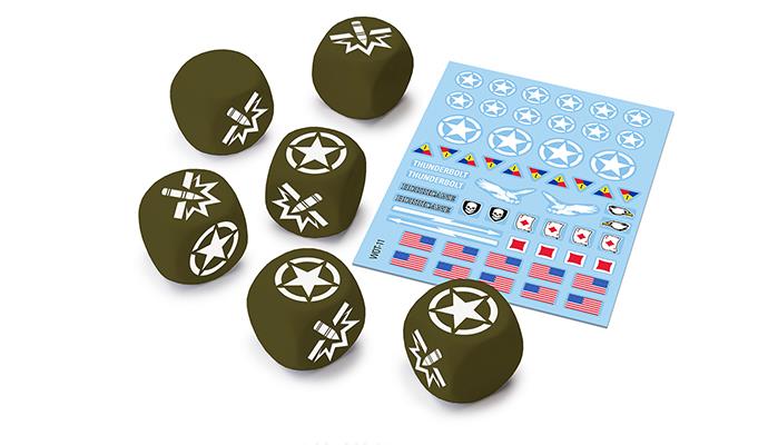 World of Tanks: U.S.A. Dice and Decals (WOT11)