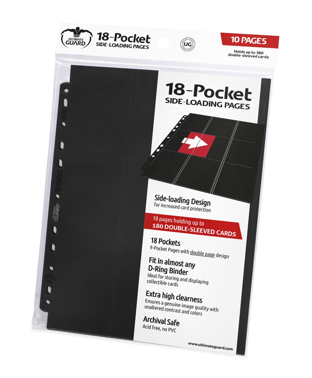 Ultimate Guard 18-Pocket Pages Side-Loading