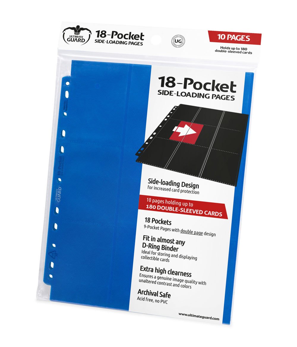 Ultimate Guard 18-Pocket Pages Side-Loading